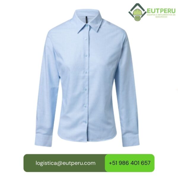 Blusa de Trabajo Tela Oxford