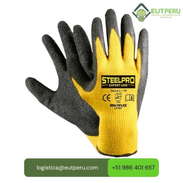 Guante De Hilo Palma De Latex Multiflex STEELPRO