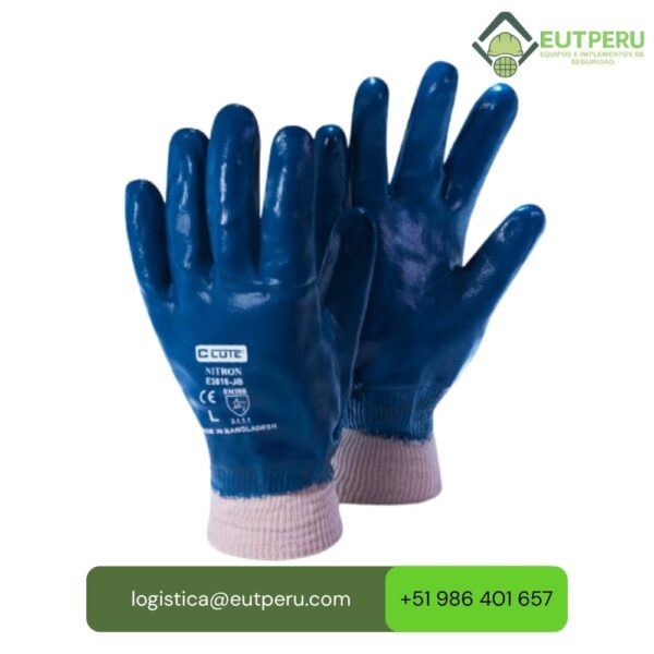 Guante De Nitron Puño Tejito CLUTE