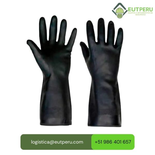 Guantes de jebe Calibre 35