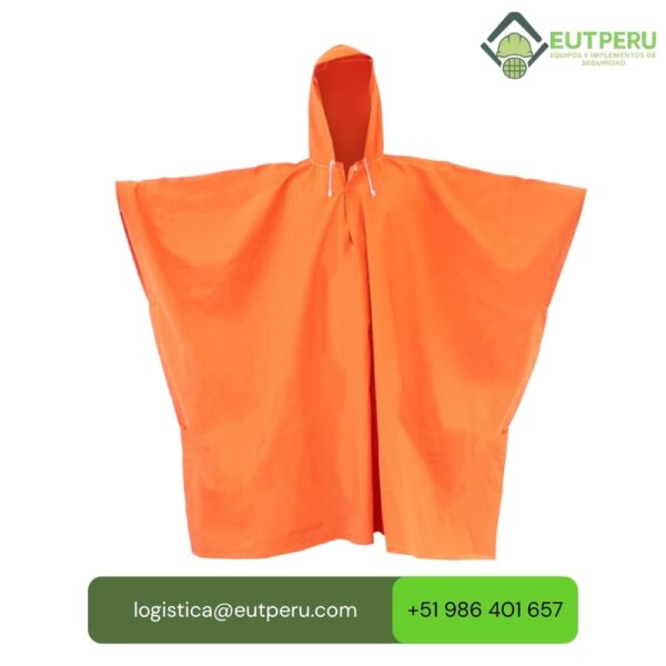 Poncho Impermeable de PVC